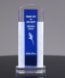 Picture of Ambient Clear and Blue Crystal Award