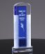 Picture of Ambient Clear and Blue Crystal Award