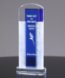 Picture of Ambient Clear and Blue Crystal Award