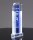 Picture of Ambient Clear and Blue Crystal Award