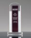 Picture of Ambient Clear and Red Crystal Award