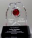 Picture of Galaxy Sphere Red Crystal Award