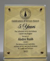 Picture of Employee Spotlight Gold Award Plaque