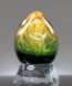 Picture of Amber Orb Art Glass Award