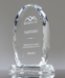 Picture of Skyline Oval Crystal Award