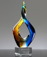 Picture of Unity Glass Art Sculpture Award