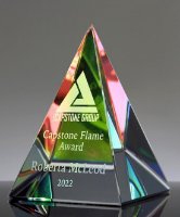 Picture of Prismatic Crystal Pyramid Award