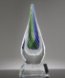 Picture of Cerulean Swan Art Glass Award